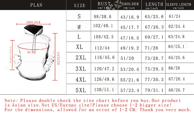 Casual 3D Cartoon Hoodies For Women Sweatshirts Hoodie Men Comic Tracksuit Streetwear Fashion Print Hoody Streetwear Hoodie Coat (5)