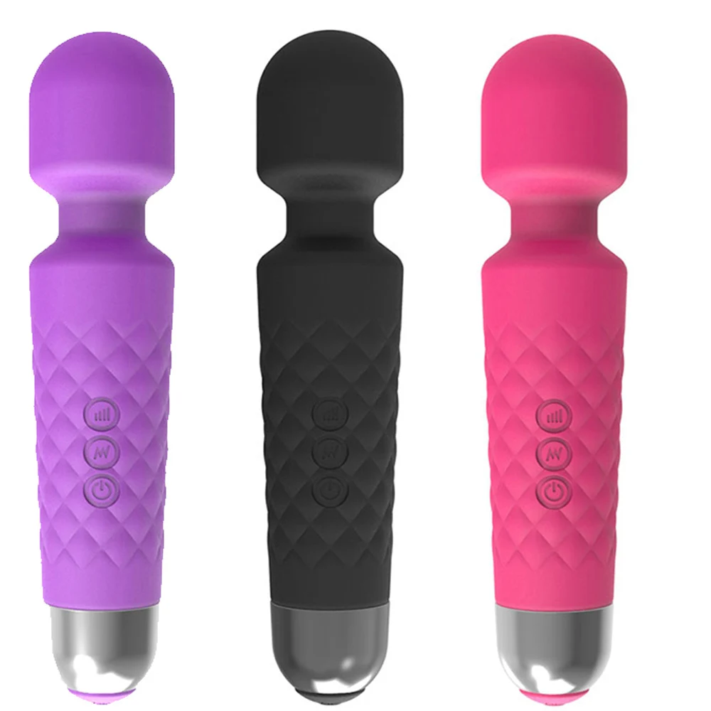 8 скоростных массажных палочек для тела Мощный USB вибратор с частотой секс