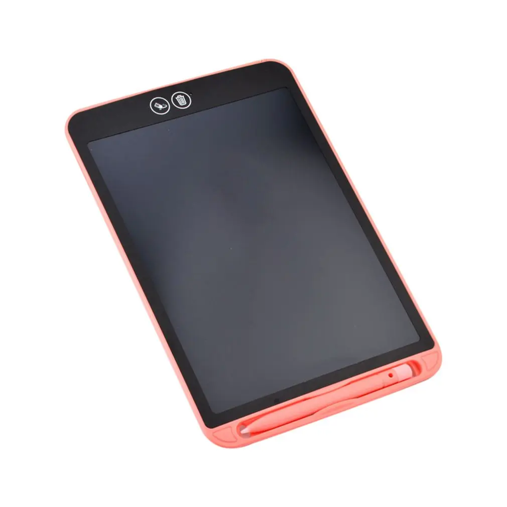 8.5 Inch / 10 Inch / 12 Inch Can Be Partially Erased Lcd Board Children'S Drawing Board Can Be Wiped - Цвет: pink 10