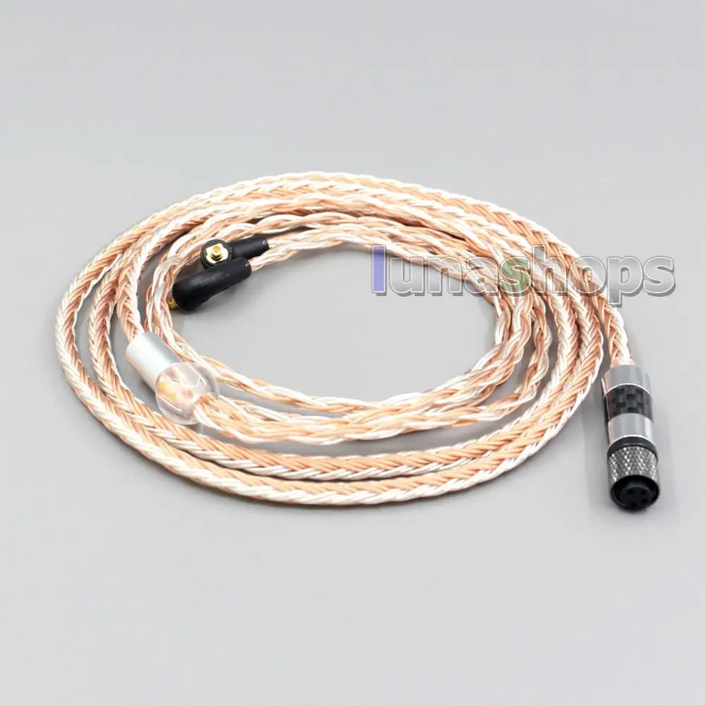 4 in 1 Plug 16 Cores OCC + Pure Silver Plated