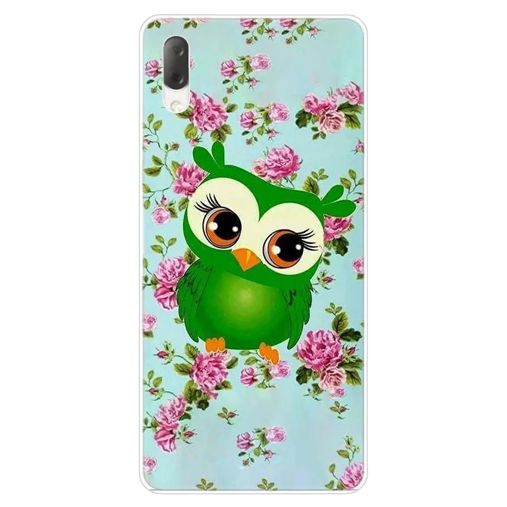 007 Красочные Милая Сова Жесткий чехол для Sony Xperia L1 L2 L3 X XA XA1 XA2 XA3 ультра 10 плюс E5 XZ XZ1 XZ2 компактный XZ3 XZ5 2 20 крышка - Цвет: 007