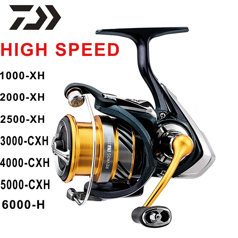 DAIWA REVROS LT1000XH 2000XH 2500XH 3000CXH 4000CXH 5000CXH 6000D Рыболовная катушка высокая скорость