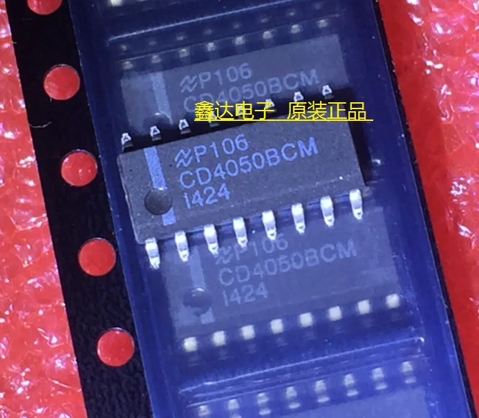 10 шт./лот CD4050BCM CD4050BCMX лапками углублением SOP-16