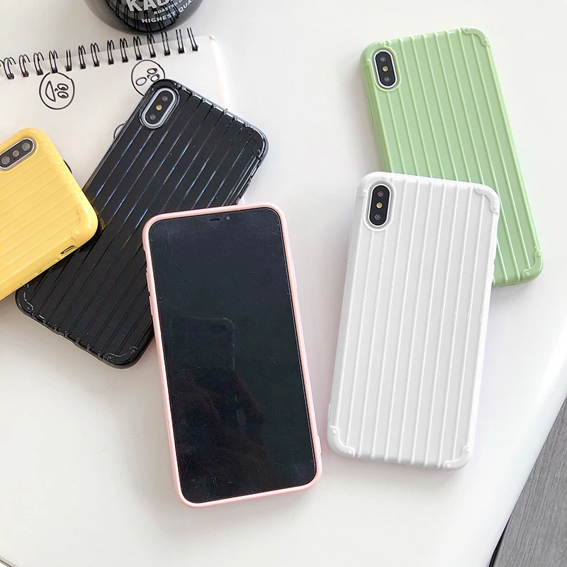 

Silicone soft suitcase Case For samsung galaxy a70 a50 a40 a30 a20 a10 a20E a40s a10E m30 samsun a 30 40 50 10 2019 Cover Coque