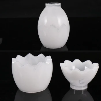 

Silicone Epoxy Mold Mould Model Egg Shape Crafts Set DIY Craft Handicraft Making Tools Accessories Cups Sticks