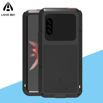 

LOVE MEI For Sony Xperia 10 II Case Shock Dirt Proof Water Resistant Metal Armor Cover Phone Case For Sony Xperia 1 II