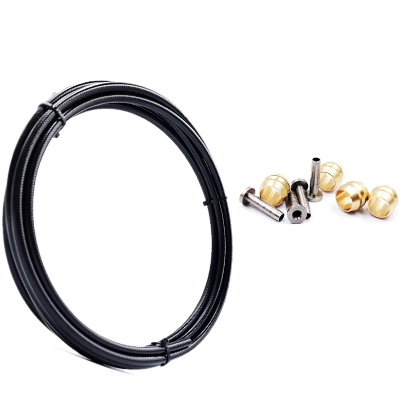 

BH90 Bike Brake Hose MTB Hydraulic Disc Brake Tube 2.5M Connector Insert Olive Set