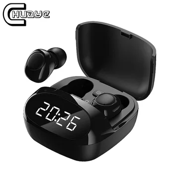 

NEW XG29 TWS Bluetooth 5.0 Earphones Wireless Headphons HD Stereo Mini Sport Earbuds Headset with LED Power / Clock Display