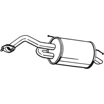 

Silencer DAEWOO MATIZ (05) CHEVROLET SPARK (05) back