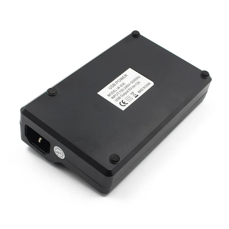 FFYY-HUB10 12A smart charging station USB quick charger for mobile tablet digital charger(EU plug