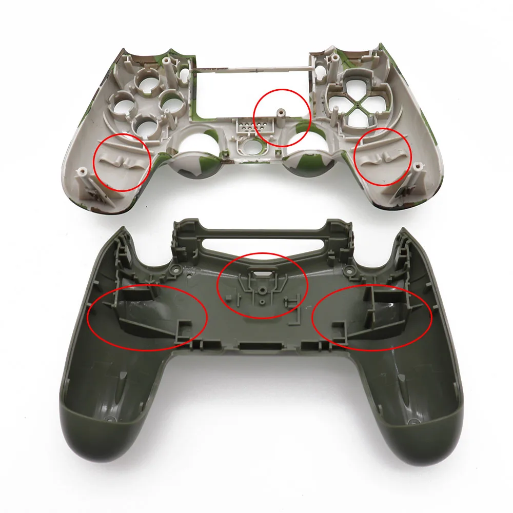 High Quality DIY Full Shell Case Housing For PS4 5.0 Controller Replacement Parts Joystick JDS-050 JDS 055 JDM 050_voghion.com