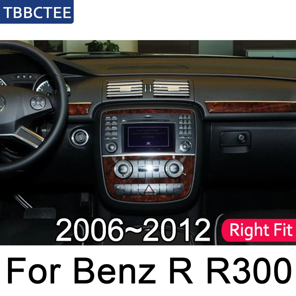 Для Mercedes Benz R300 R320 R350 2006~ 2012 NTG Автомобильный мультимедийный Android автомобильный проигрыватель с радио и GPS Bluetooth зеркальная поверхность подключение Navi