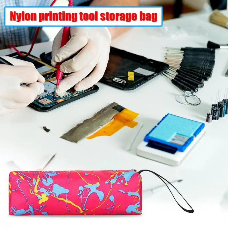 DIY шитье вязание крючком, вязание органайзер для путешествий портативный вязание крючком мешок для хранения печати швейных инструментов Чехол Органайзер