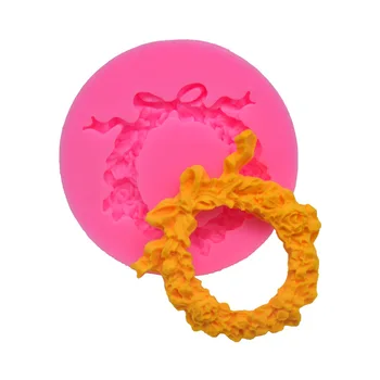 

DIY Bakery Garland Garland Modeling Silicone Mould Baking Mould Fondant Cake Decorating Tool