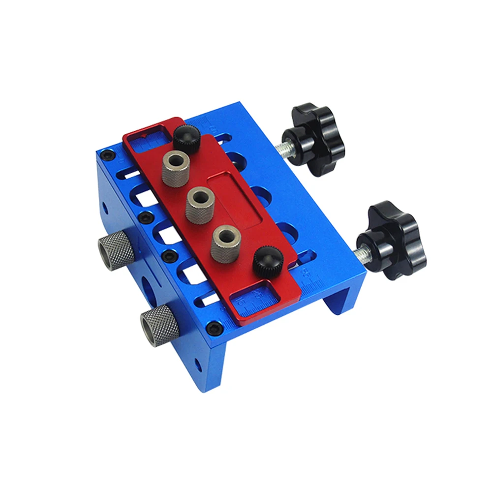 3-в-1 из шаблона для отверстий под косой Системы Дырокол универсальный шаблон устройство Doweling набор деревообрабатывающий инструмент сверла набор инструментов для отличный деревообрабатывающий
