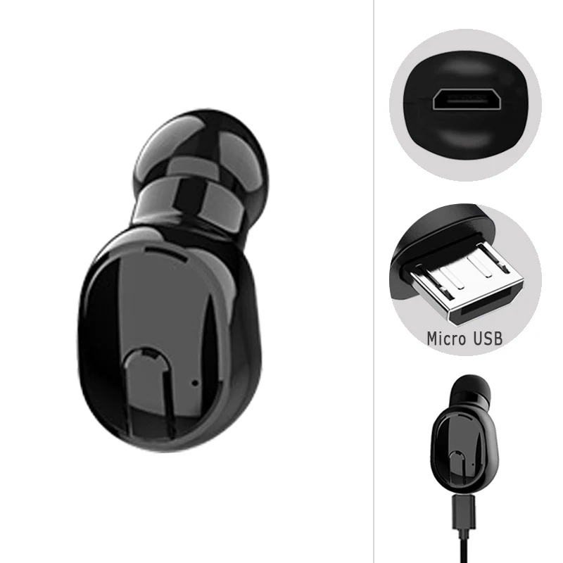 Single earbud Вы первый Bluetooth наушники стерео Bluetooth 5,0 наушники беспроводные наушники магнитные наушники с микрофоном для телефона - Цвет: Single earbud