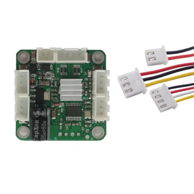 42 Шаговый двигатель 2.5A привод плата управления MODBUS анти-обратный анти-перенапряжение ускорение и замедление концевой кодировщик интерфейс - Цвет: Темно-красный