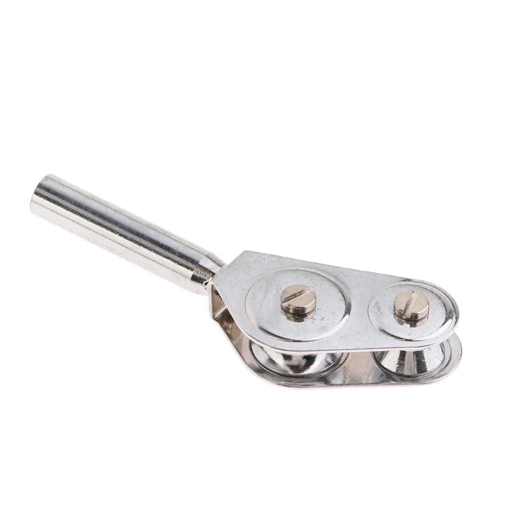 1 Piece Double Roller Fishing Rod Guide Tip Durable Pulley Ring Rod Guide Tips Sea Fishing Boat Trolling Tools 2 sizes