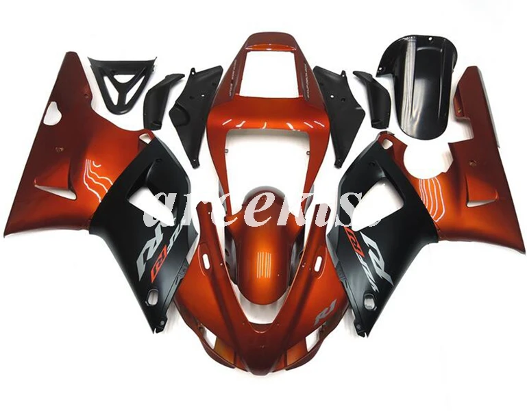 4 подарки ABS полный обтекатель комплект подходит для YAMAHA YZF-R1 1998 1999 YZF R1 98 99 YZF1000 на заказ белый синий