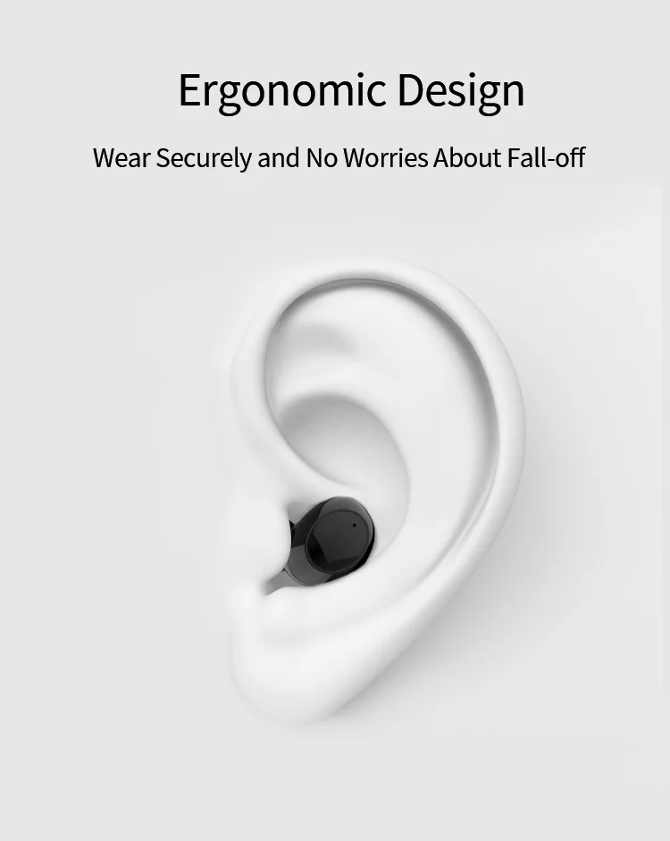 CLAITE Y1 TWS True беспроводные bluetooth наушники, Мини Портативная стереогарнитура, свободные руки, двусторонние наушники-вкладыши с зарядным устройством