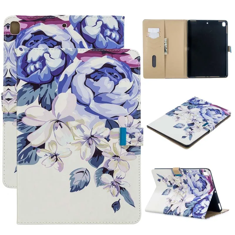 Case Чехол для Apple iPad Air 1, 2, iPad 5, 6, 7, 8, 9, iPad 9,",, Pro, 9,7, чехол, кожаный чехол с подставкой, авто пробуждение, спящий чехол - Цвет: Case