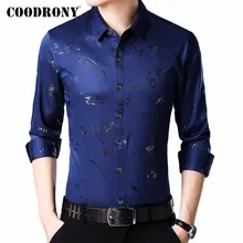 COODRONY Brand Men Shirt Long Sleeve Cotton Shirt Men Autumn Mens Casual Shirts Streetwear Fashion Design Camisa Masculina 96069
