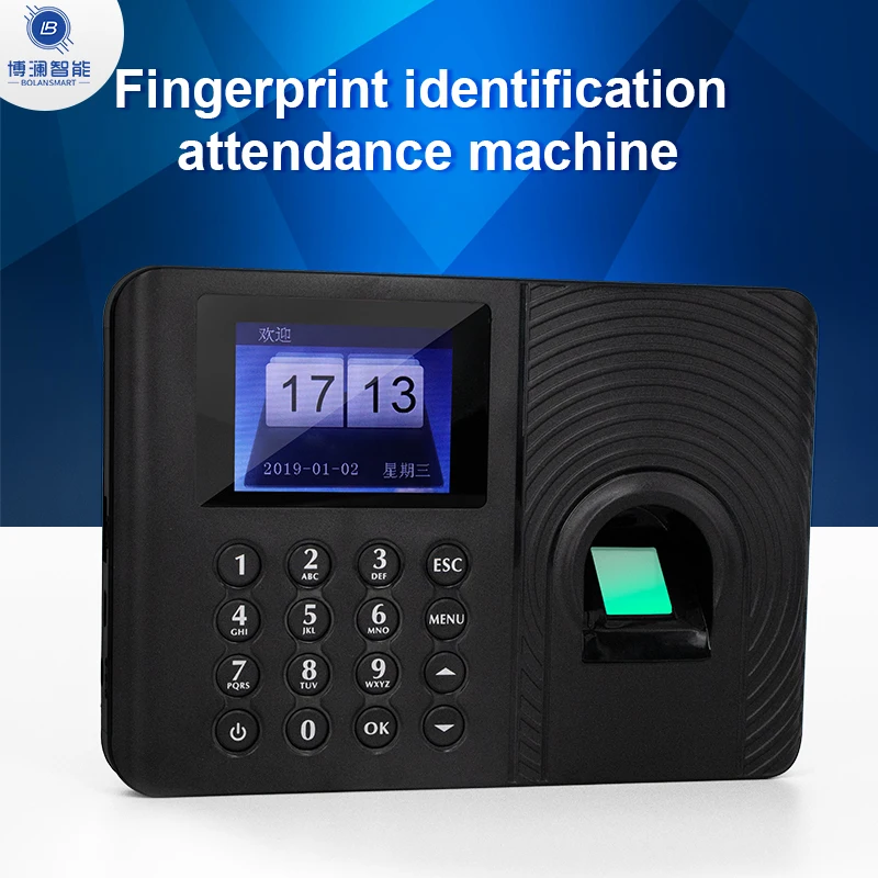 

Fingerprint password recognition attendance machine fingerprint attendance machine to work punch card machine
