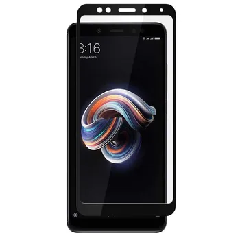 

TBOC Protector Screen 5D for Xiaomi Redmi 5 [5.7 "] Vidrio Glass Tempered Ultra Thin Full Protection Heavy Duty