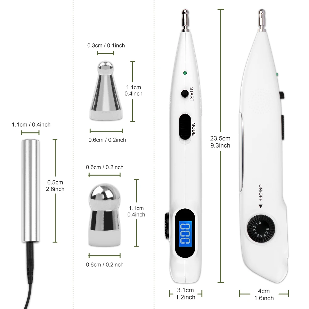 Electric Acupuncture Meridian Pen Electronic Massage Acupuncture Pen Medical Health Acupuntura Pen Point Detector Pain Therapy