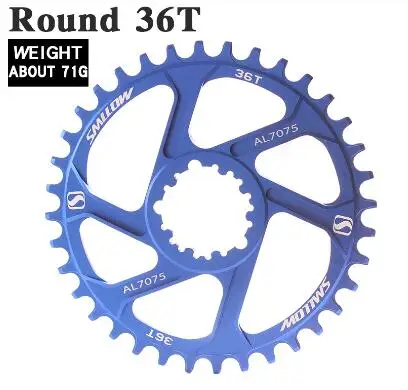 Mountain Bike Chainwheel Narrow Wide Bicycle Chainring For ARAM GXP XX1 X9 XO X01 Crank sprocket repair parts 30/32/34/36/38T