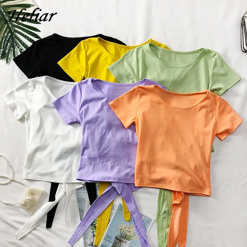 

HELIAR 2019 Summer Women Tops Plaid Tassels Blouse Womens Tops Blouses For Women Short Sleeve Shirt mujer de moda 2019