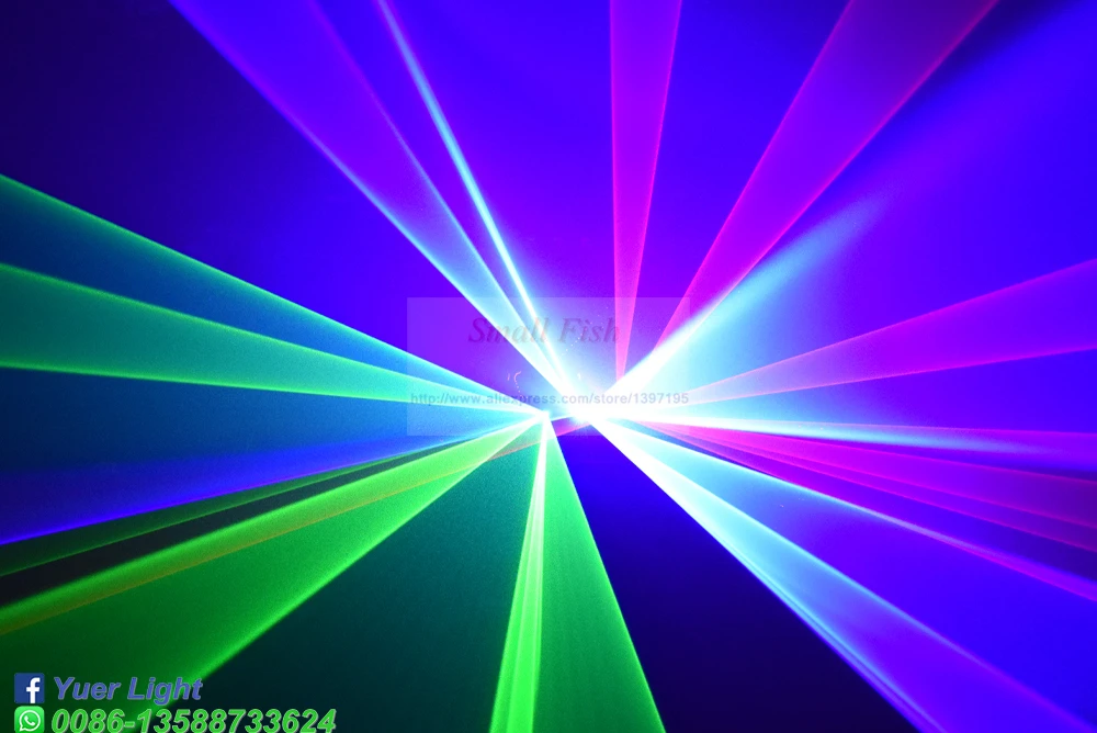 Show Time RGB Motor Scanning Laser Beam Light DMX DJ Dance Bar Coffee Xmas Home Party Disco Effect Lighting Light System Show