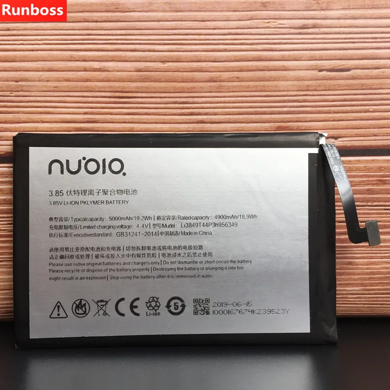 5000mAh Li3849T44P3h956349 Аккумулятор для zte Nubia N1 NX541J литий-ионный встроенный аккумулятор для мобильного телефона