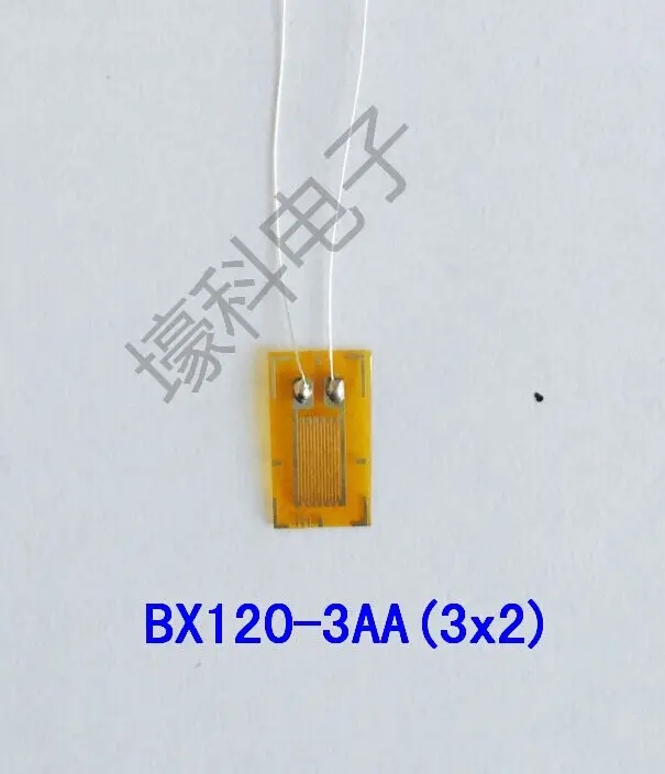 

10 Pieces Foil Resistance Strain Gauge 120 Ohm 0.5/1/2/3/4/5/6AA Containing Terminal