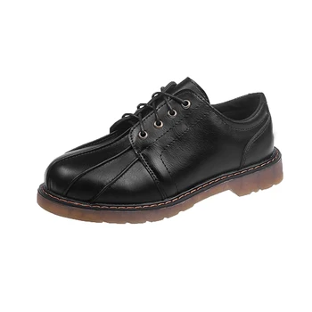 

Japanese small leather shoes women's shoes 2020 new wild net red retro brown art with skirt student single shoes