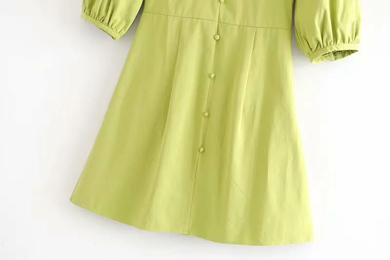 European and American fashion XY48-8406 side invisible zipper dress