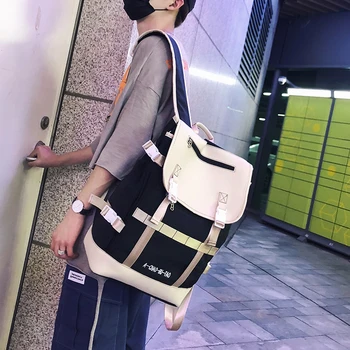 

2020 hotsale boy girl Backpack fashion street photo cool schoolbag high school students schoolbag