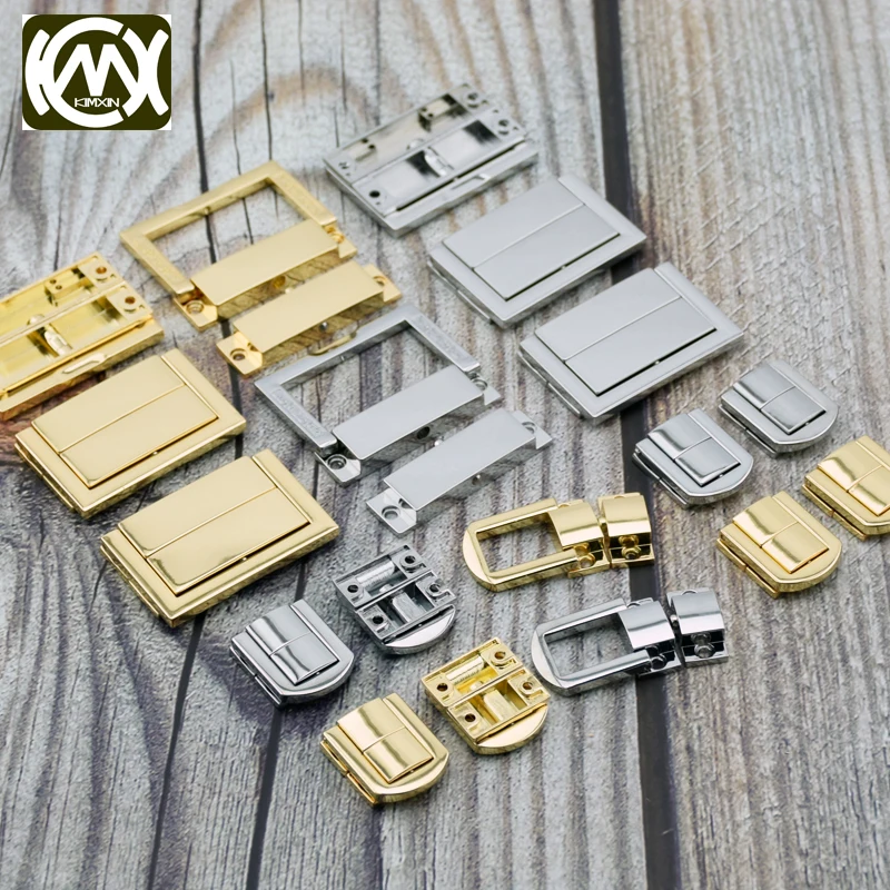 1pc 30*45mm High quality Box hasp lock Toggle latch latches for watchbox Jewelry Chest Gift Wine woodenbox latch suitcase Hasp