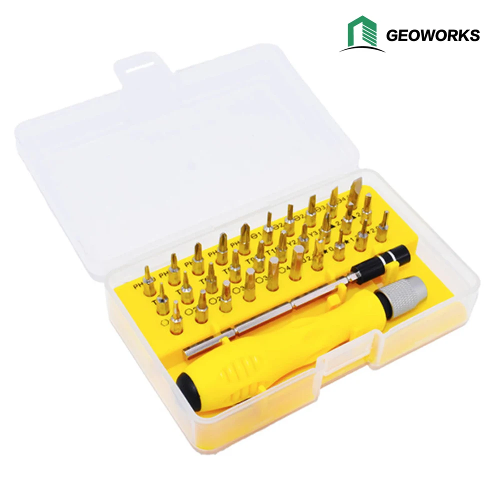 

32 In 1 Screwdriver Set Precision Mini Magnetic Screwdriver Bits Kit Phone Computer Labtop Camera Maintenance Repair Tools