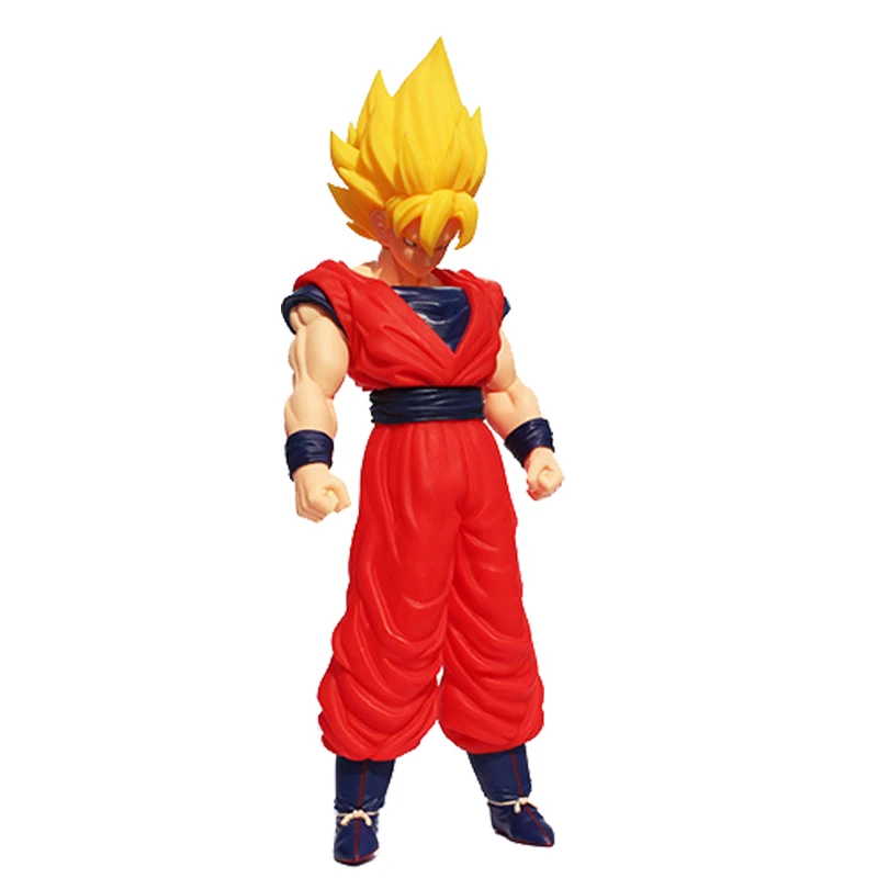 26-44 см большой супер-большой Saiyanman Сон Гоку ПВХ Фигурки фигурка Dragon Ball Z Gokou Коллекционная фигурка дракона - Цвет: 41cm-C-opp bag