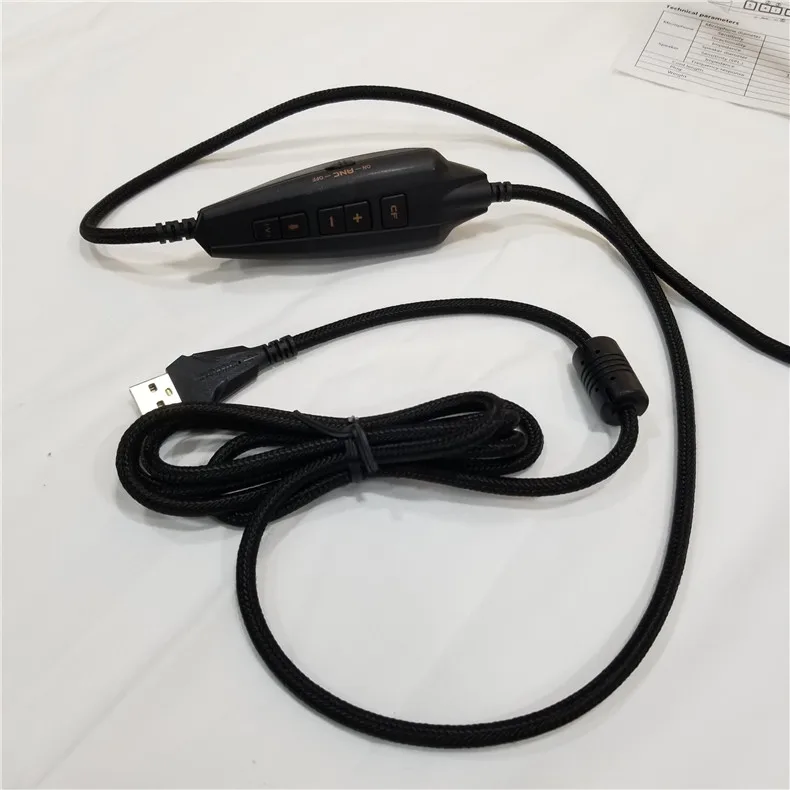 Игровые наушники гарнитура наушники USB с микрофоном Микрофон ПК бас стерео ноутбук бренд Somic G941-ANC