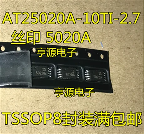 AT25020A-10TI-2.7 5020A TSSOP8