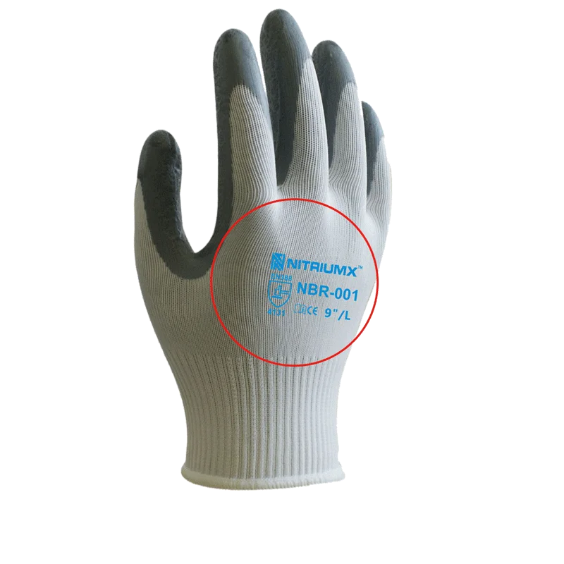 1 пара нитриловых защитных рабочих перчаток с покрытием ладони перчатки Механика рабочие перчатки защитные перчатки мужские рабочие перчатки