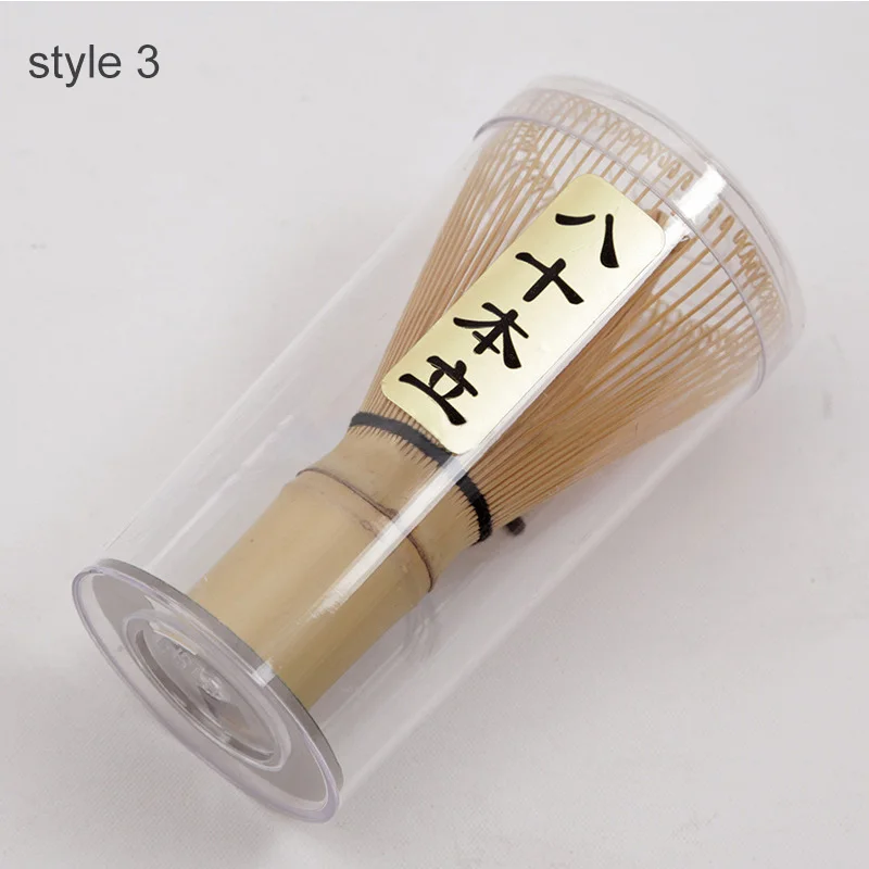 style 3 Принадлежности для японского чая, портативные принадлежности для чая Матча, зеленый чай, порошок, инструменты для перемешивания, кухонные принадлежности, 1 шт - Цвет: style 3
