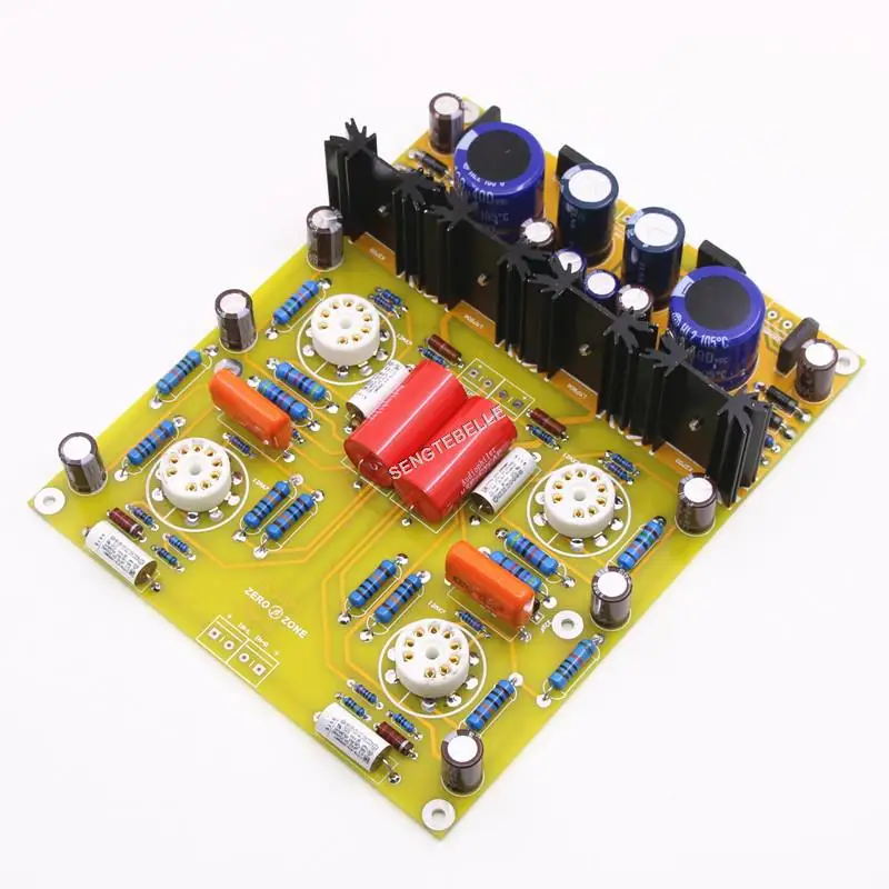 HiFi ECC83/12AX7 Röhrenvorverstärkerplatine Stereo-Vorverstärker-Kit Basis auf Conrad-Johnson CL-Schaltung – Detail 10