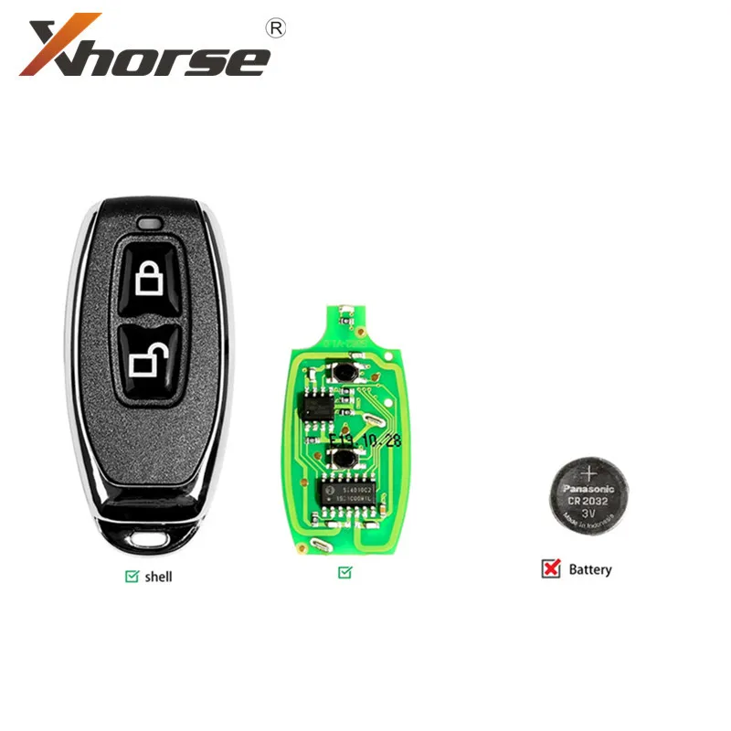 Универсальный пульт дистанционного управления Xhorse XKGD12EN для гаражного провода 2