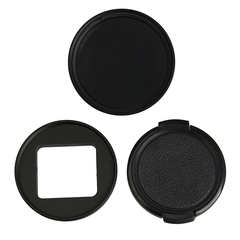 CPL Lens Set Аксессуары CPL поляризатор поляризационный объектив УФ фильтр адаптер кольцо Крышка Lente протектор Filtro Filtros для Gopro Hero 4S 5s Session - Цвет: CPL Lens Set
