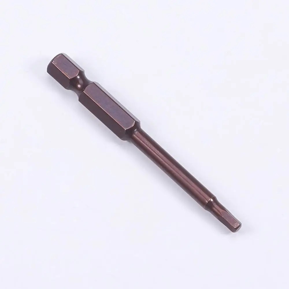Utoolmart 10 шт. 1/4 ''H2.5 H3 шестигранный хвостовик отвертки S2 50/65 мм Длина Магнитный шестигранной головкой винт драйвер для бурового долота pdc ремонтных инструментов