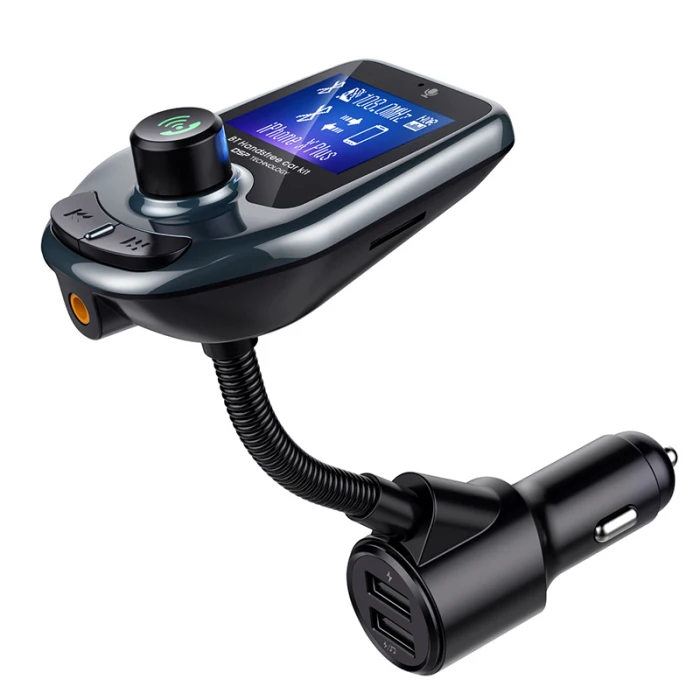 Беспроводной Bluetooth fm-передатчик MP3 радио адаптер автомобильный комплект USB зарядное устройство Suppor tf-карта ND998