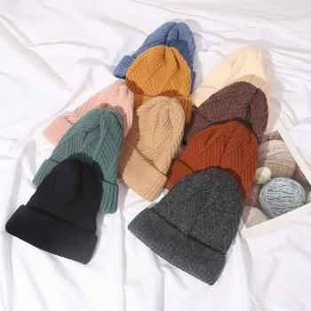 

Knitted hat 2020 casual fashion Men and women